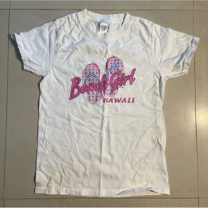 Beach Girl White Tee